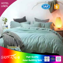 Cama do hotel / roupa de cama do hotel 1800TC lençol de algodão sem rugas / roupa de cama / conjunto de cama